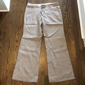 GAP gray / mauve trouser dress pants